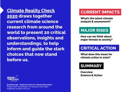 Climate Reality Check 2020