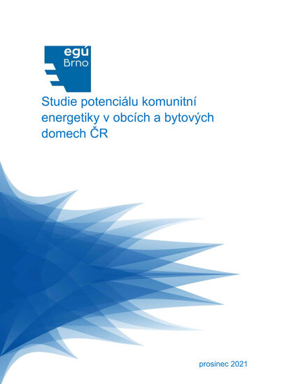 Studie potenciálu komunitní energetiky v obcích a bytových domech ČR