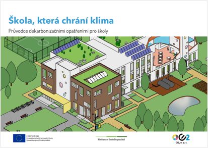 Škola, která chrání klima – Průvodce dekarbonizačními opatřeními pro školy a Metodika dekarbonizace škol pro učitele