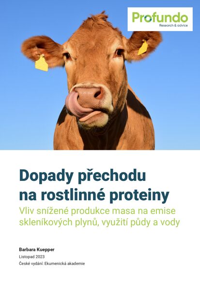 Dopady přechodu na rostlinné proteiny: Vliv snížené produkce masa na emise skleníkových plynů, využití půdy a vody