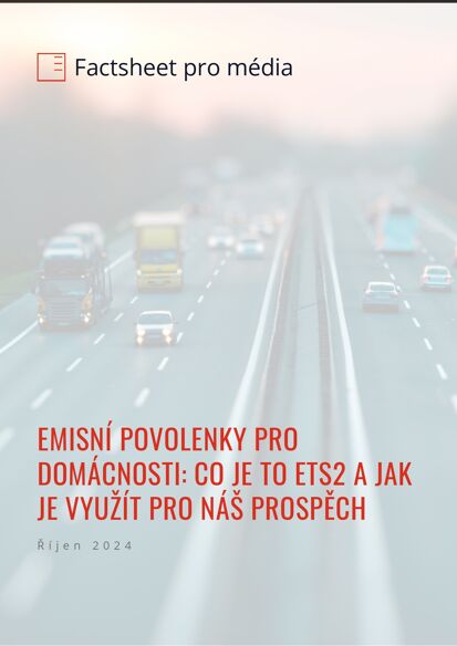 Factsheet | Emisní povolenky pro domácnosti: Co je to ETS2 a jak je využít pro náš prospěch